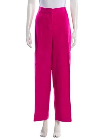 Pre-owned Jacquemus Wide Leg Pants In Pink