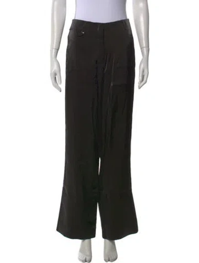 Pre-owned Jacquemus Wide Leg Pants W/ Tags In Black