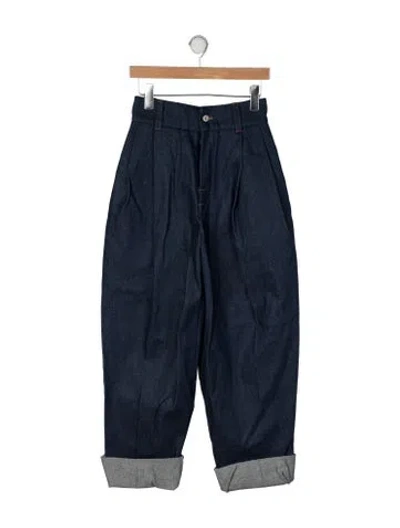 Pre-owned Jacquemus Wide Leg Pants W/ Tags In Blue