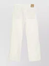 JACQUEMUS WIDE LEG TROUSERS WITH BACK PATCH POCKETS