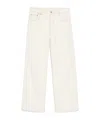 Jacquemus Wide-legged Jeans In White