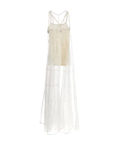 JACQUEMUS WIDE-NECKED DRESS