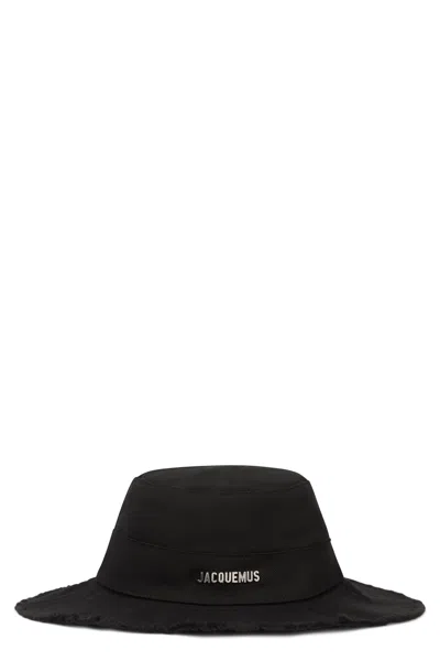 Jacquemus Wide-brim Hat For Ultimate Style In Black