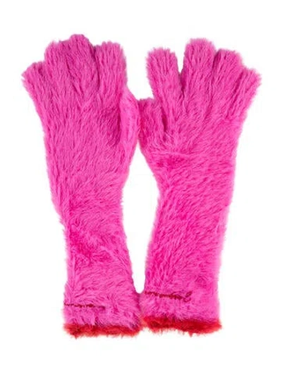 Pre-owned Jacquemus Winter Gloves W/tags In Pink