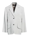 Jacquemus Woman Blazer Light Grey Size 8 Viscose In Grey