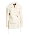 Jacquemus Single-breasted Blazer In Off White