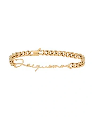 Jacquemus Woman Bracelet Gold Size - Metal