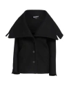 Jacquemus Le Caban Caruso Draped-collar Jacket Women In Black