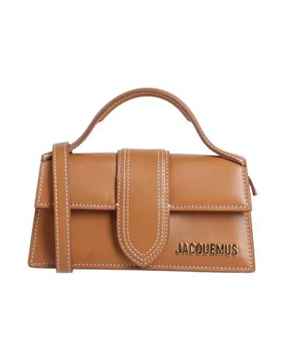 Jacquemus Woman Cross-body Bag Tan Size - Leather In Brown