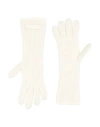 Jacquemus Woman Gloves Ivory Size Onesize Alpaca Wool, Polyamide, Wool In White