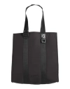 Jacquemus Man Handbag Black Size - Cotton, Cowhide In Black