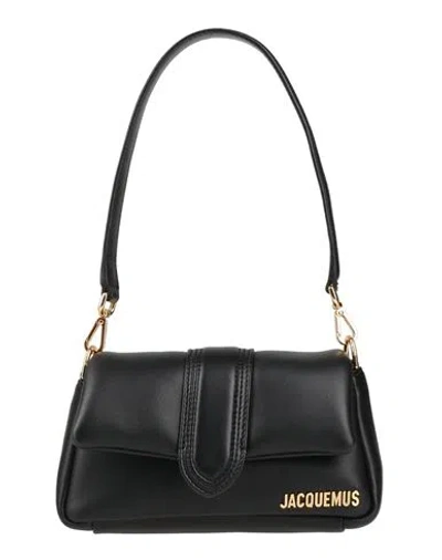 JACQUEMUS JACQUEMUS WOMAN HANDBAG BLACK SIZE - LAMBSKIN