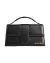 Jacquemus Rectangular Top Handle Detachable Strap Shoulder Bag In Black