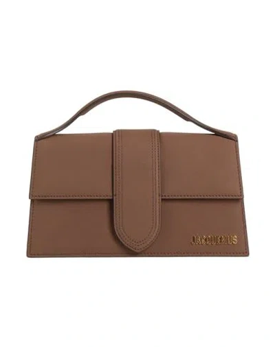 Jacquemus Woman Handbag Brown Size - Calfskin