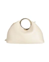 Jacquemus Woman Handbag Cream Size - Leather In White