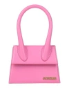 Jacquemus Woman Handbag Light Pink Size - Bovine Leather