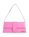 Jacquemus Woman Handbag Magenta Size - Cow Leather