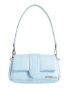 Jacquemus Le Bambimou Padded Leather Shoulder Bag In Blue