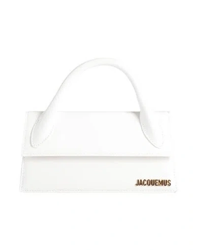 Jacquemus Woman Handbag White Size - Calfskin