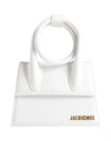 Jacquemus Le Chiquito Noeud Tote Bag In White