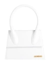 Jacquemus Woman Handbag White Size - Leather