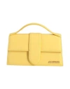 Jacquemus Woman Handbag Yellow Size - Leather In Yellow