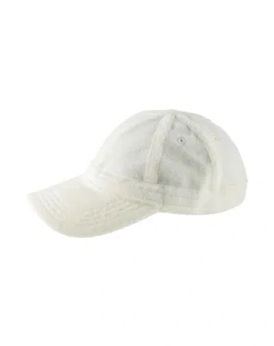 Jacquemus Woman Hat Cream Size 7 ⅛ Polyester In White