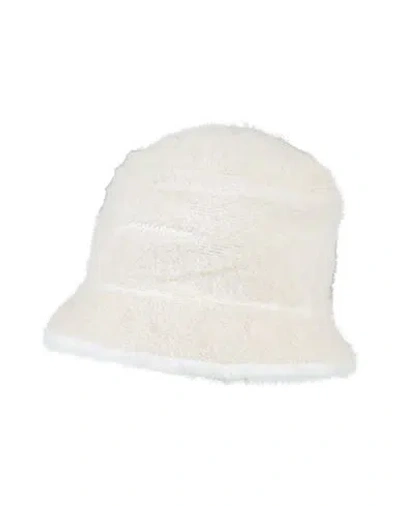 Jacquemus Woman Hat Ivory Size 6 ⅞ Polyamide, Elastane In White