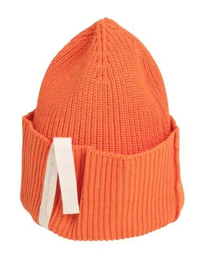 Jacquemus Woman Hat Orange Size Onesize Cotton