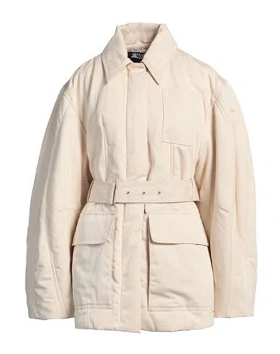 Jacquemus Le Blouson Bari Down Jacket In Beige