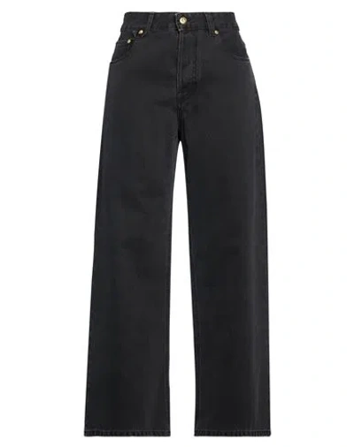 Jacquemus Woman Jeans Black Size 28 Recycled Cotton