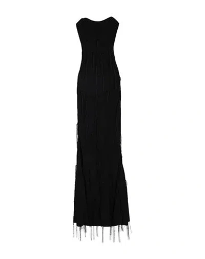 Jacquemus Woman Maxi Dress Black Size 6 Viscose, Polyamide, Elastane