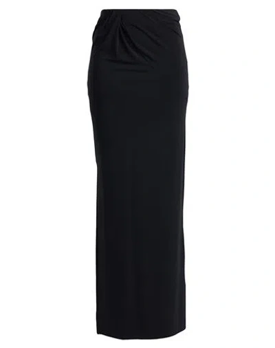 Jacquemus Woman Maxi Skirt Black Size L Viscose, Polyester, Elastane