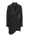Jacquemus Bahia Sash Dress In Black