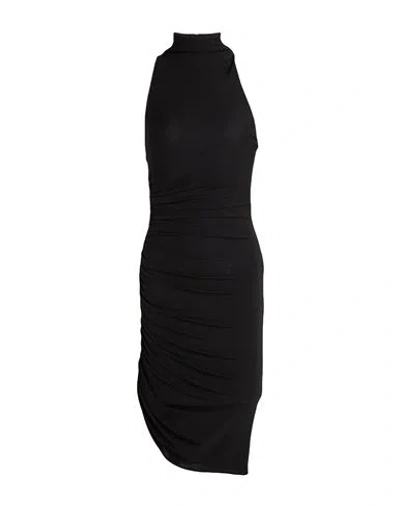 Jacquemus Woman Mini Dress Black Size Xs Acetate, Polyamide, Elastane
