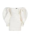 Jacquemus Woman Mini Dress Ivory Size 6 Polyester In White