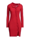 Jacquemus Woman Mini Dress Red Size 6 Wool, Polyamide, Elastane