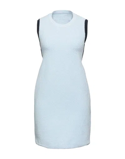 Jacquemus Sorbetto Contrast-trim Knitted Mini Dress In Multicolor