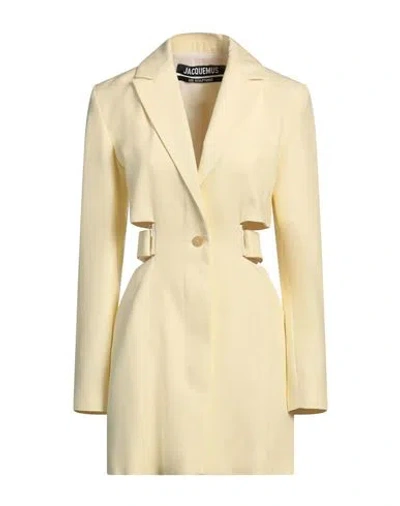 Jacquemus Bari Dress In Pale Yellow