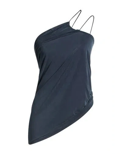 Jacquemus Woman Mini Skirt Charcoal Size M Cupro, Elastane In Gray