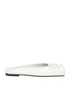 Jacquemus Off-white Le Chouchou 'les Mules Plates Ballet' Ballerina Flats In White