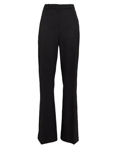 Jacquemus Sauge High-waist Wool Pants In Black
