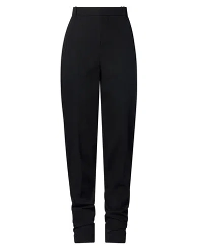 Jacquemus Woman Pants Black Size 36 Wool In Blue
