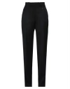 JACQUEMUS JACQUEMUS WOMAN PANTS BLACK SIZE 6 VIRGIN WOOL, COTTON, ELASTANE