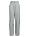 Jacquemus Woman Pants Light Grey Size 8 Polyester, Cotton, Virgin Wool, Elastane In Grey