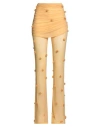 Jacquemus Woman Pants Mandarin Size 8 Polyamide, Elastane In Orange