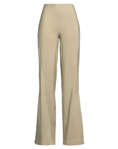 Jacquemus Woman Pants Sand Size 8 Viscose, Silk, Elastane In Beige