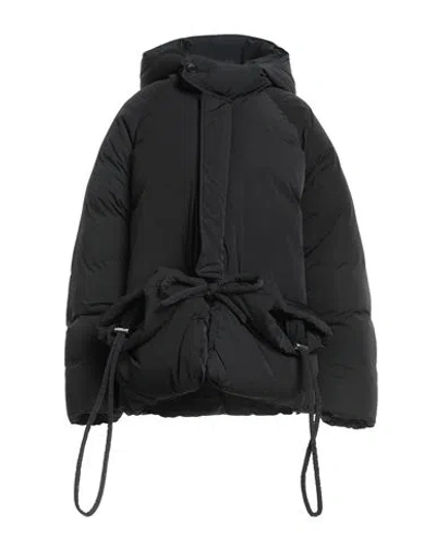 Jacquemus Woman Puffer Black Size 0 Polyamide