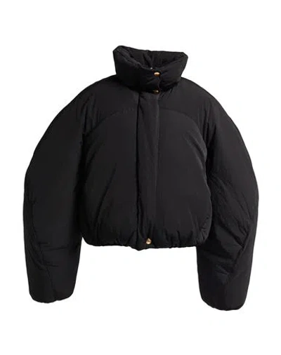 JACQUEMUS JACQUEMUS WOMAN PUFFER BLACK SIZE 6 POLYAMIDE