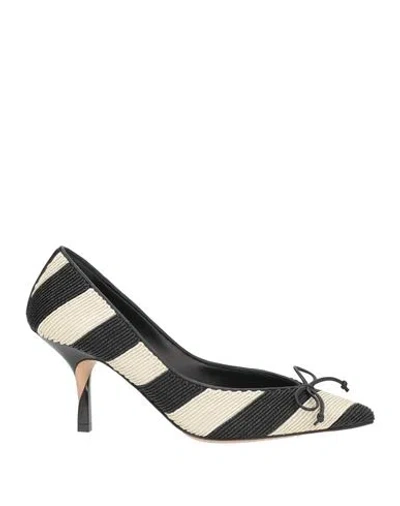 Jacquemus Woman Pumps Black Size 6 Textile Fibers